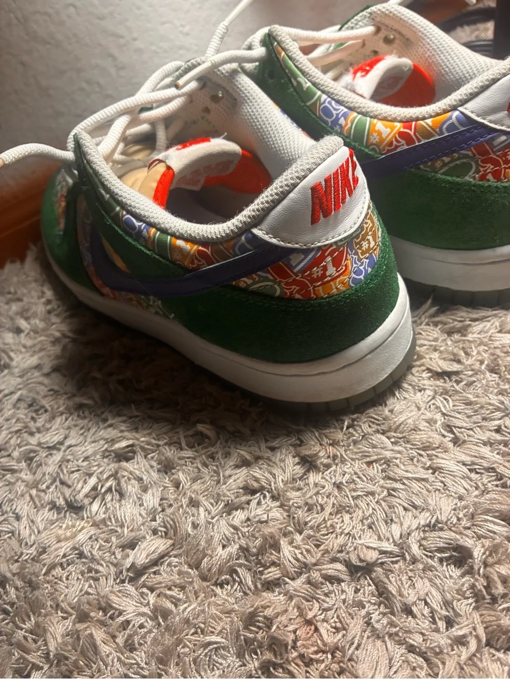 Nike Dunk Low “Foam Finger”. Rare and pristine pair of dunks you need to have.